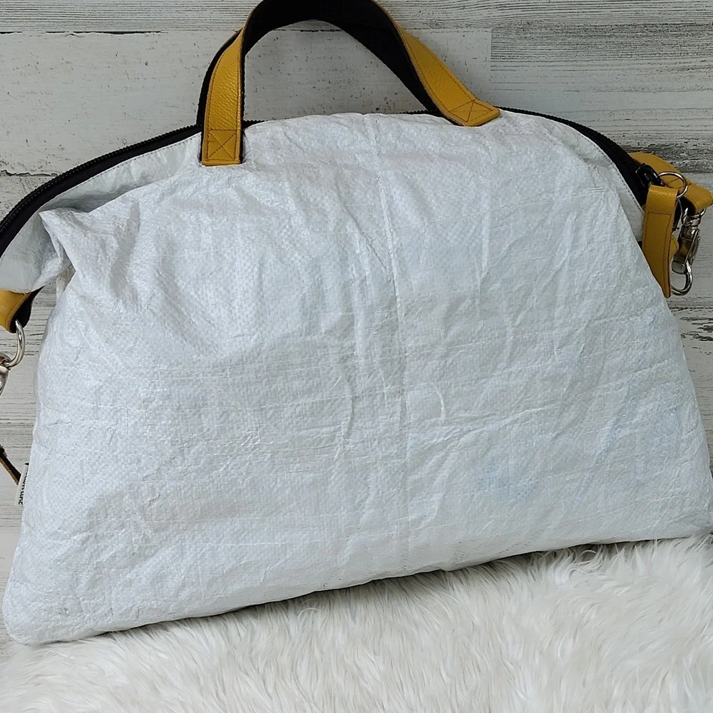 COTTON LINE BY ST ISIDOR CROSSBODY LARGE RICE BAG TOTE - Picture 9 of 13
